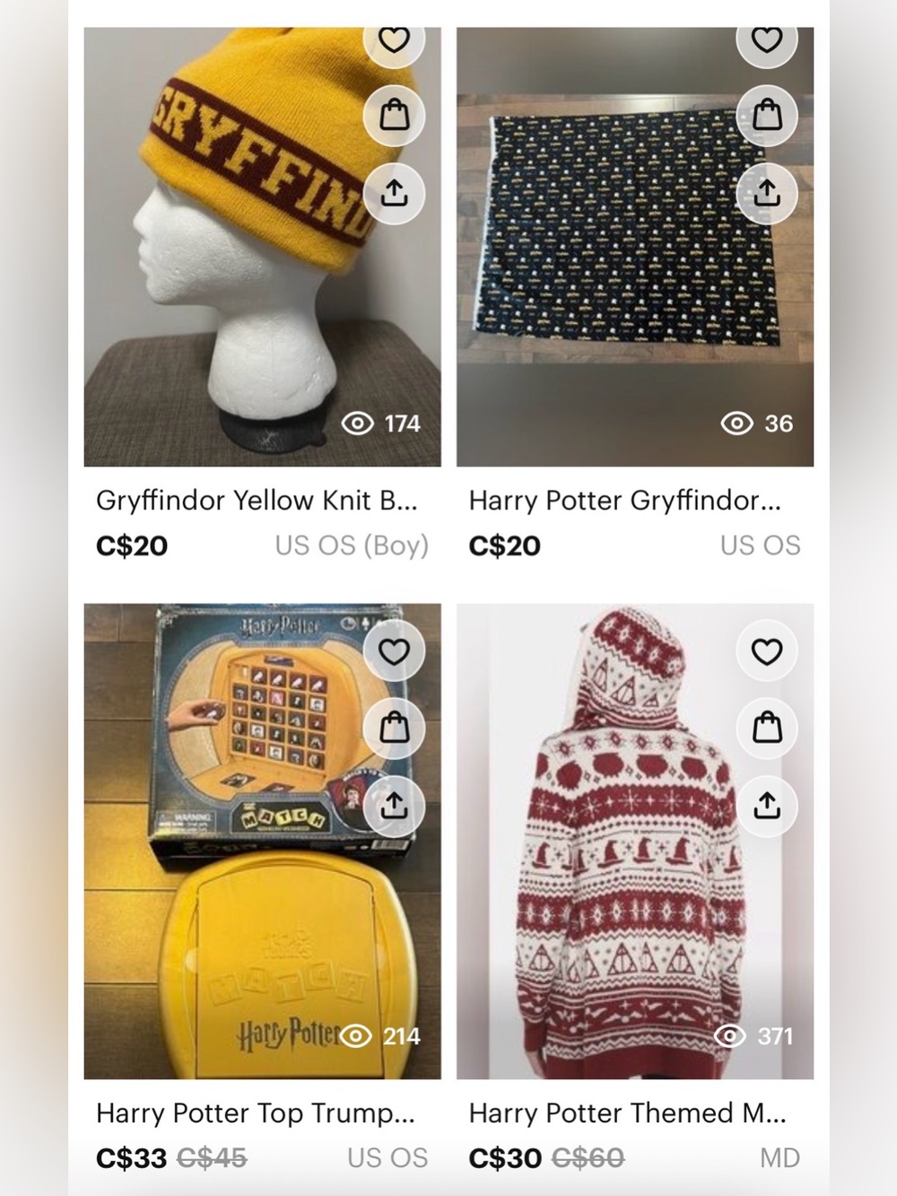 Harry Potter Gryffindor bundle